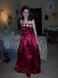 Me in a dress my mom made